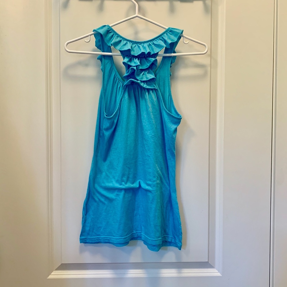 Splendid Ruffle Racerback Tank - Picture 5 of 5
